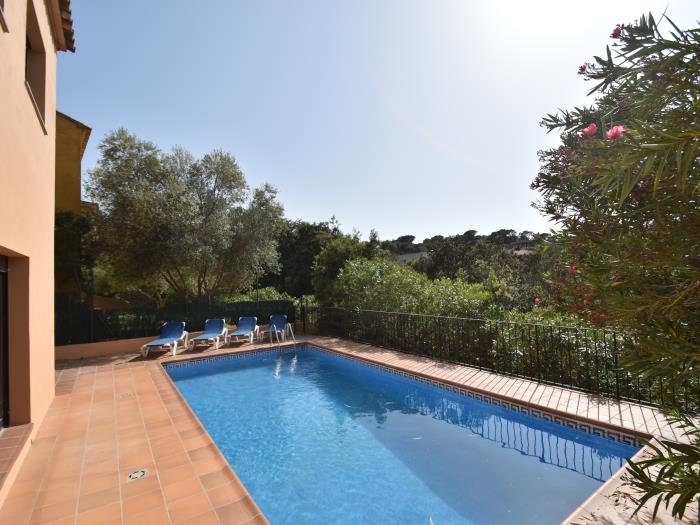 Vakantiehuis Begur Costa Brava zwembad