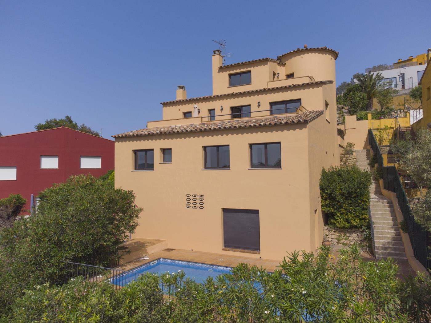 Privéparkeren villa vakantie Begur huur
