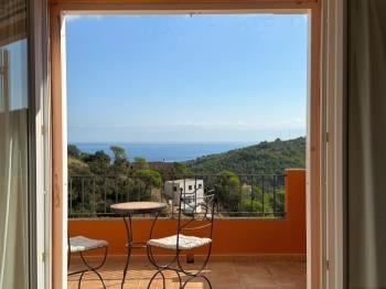 Panoramisch zeezicht Begur Costa Brava