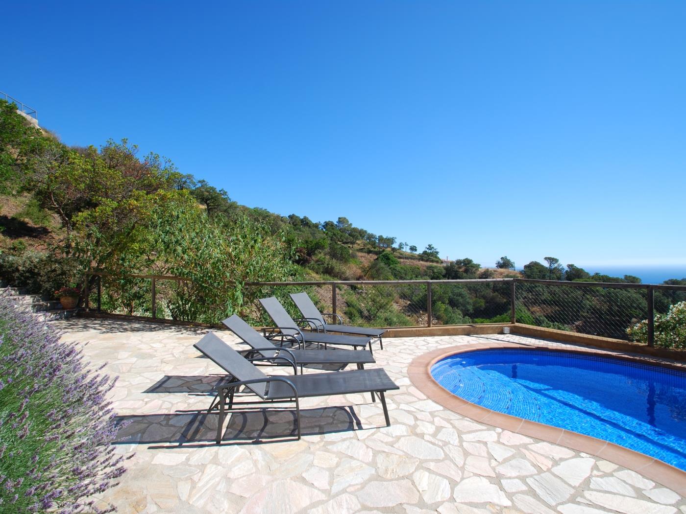 Vakantievilla Begur Costa Brava zwembad