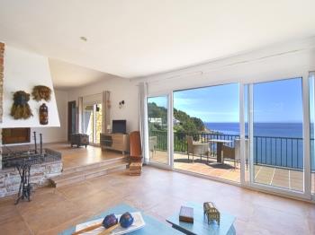 Vistas panorámicas al mar Begur