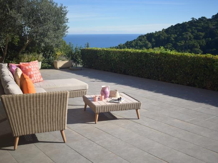 Terrasse privée vue mer Begur villa