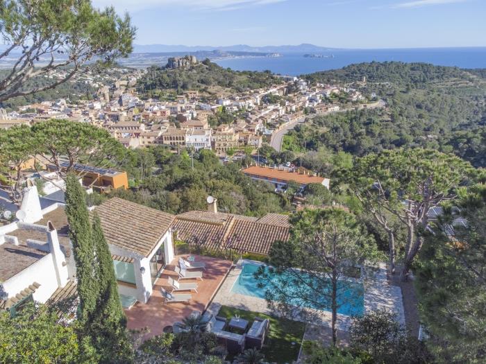 Vakantiehuis Begur Costa Brava zwembad