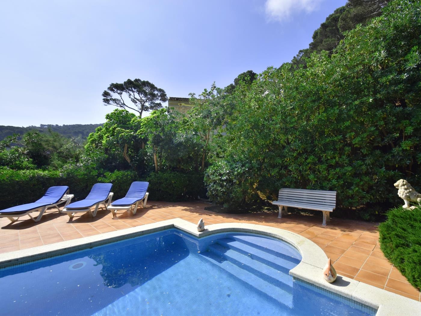 Vakantiehuis Begur Costa Brava zwembad