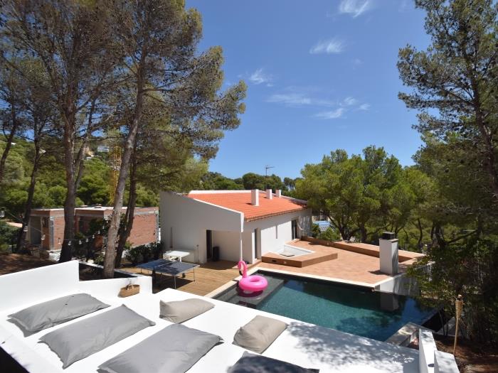 Moderne villa Tamariu Costa Brava zwembad