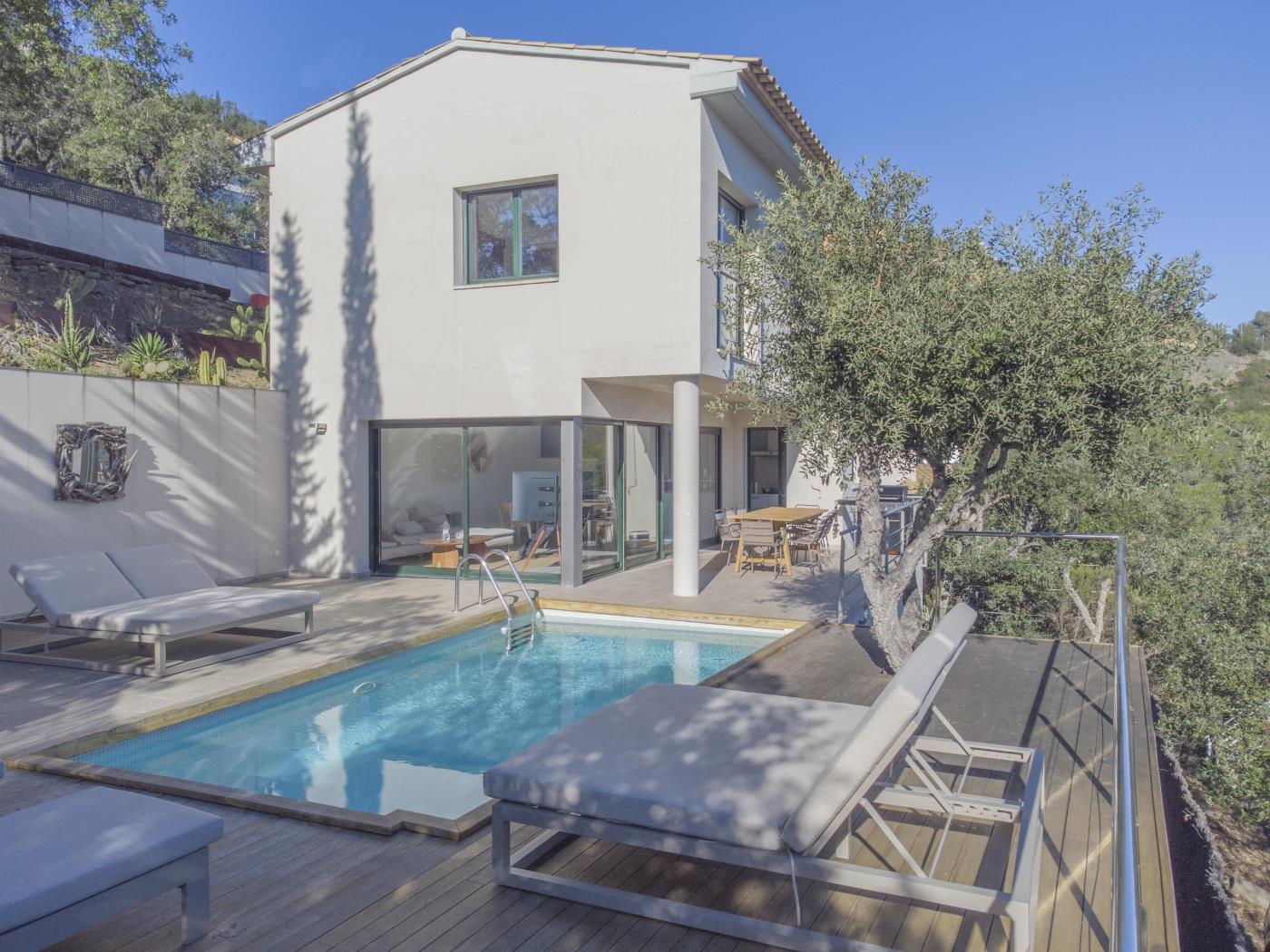 Moderne villa Begur Costa Brava zwembad