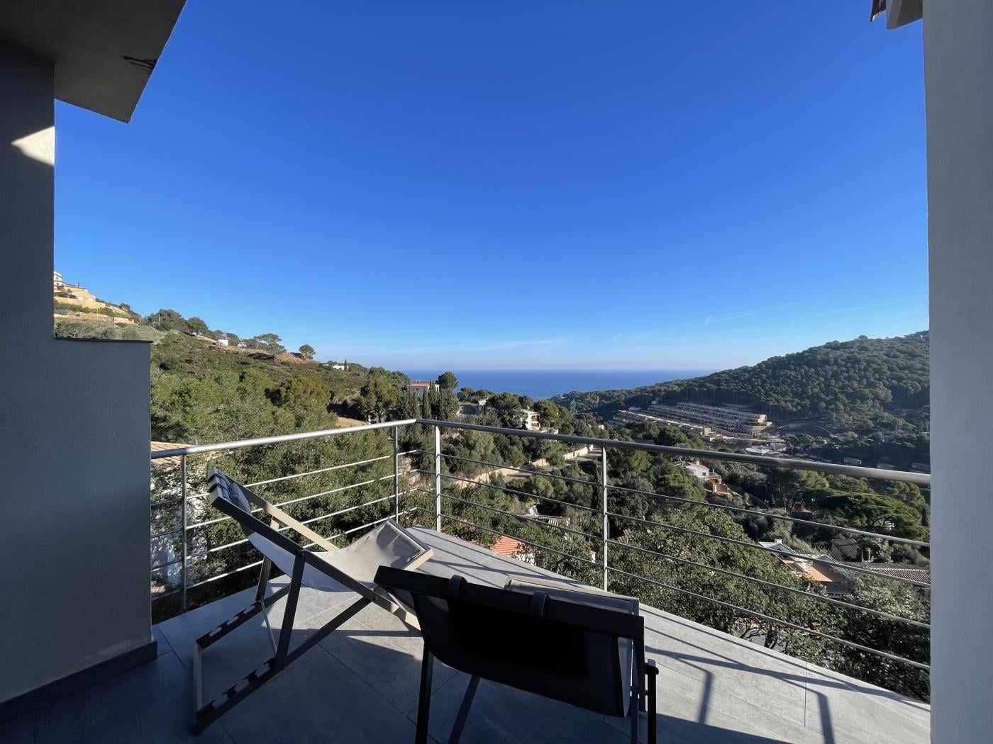 Panoramisch zeezicht Begur Costa Brava