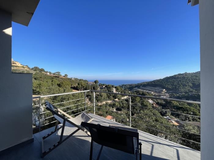 Panoramisch zeezicht Begur Costa Brava