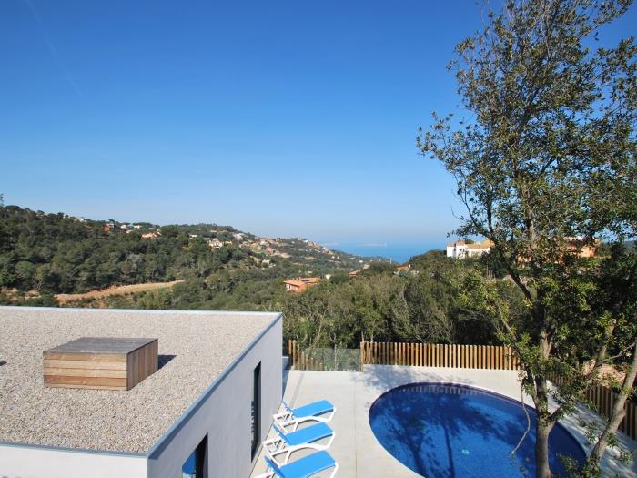 Panoramisch zeezicht Begur Costa Brava