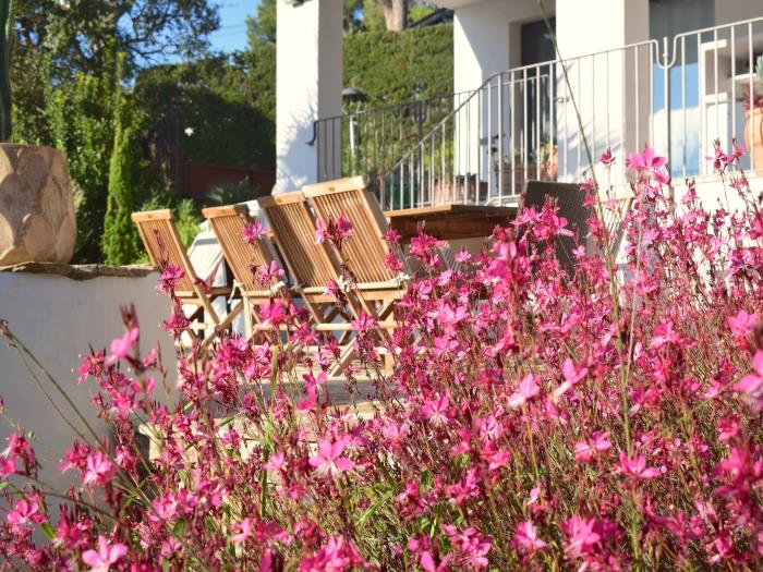 Private terrace Begur villa