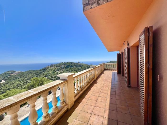 Terrasse privée vue mer Begur villa