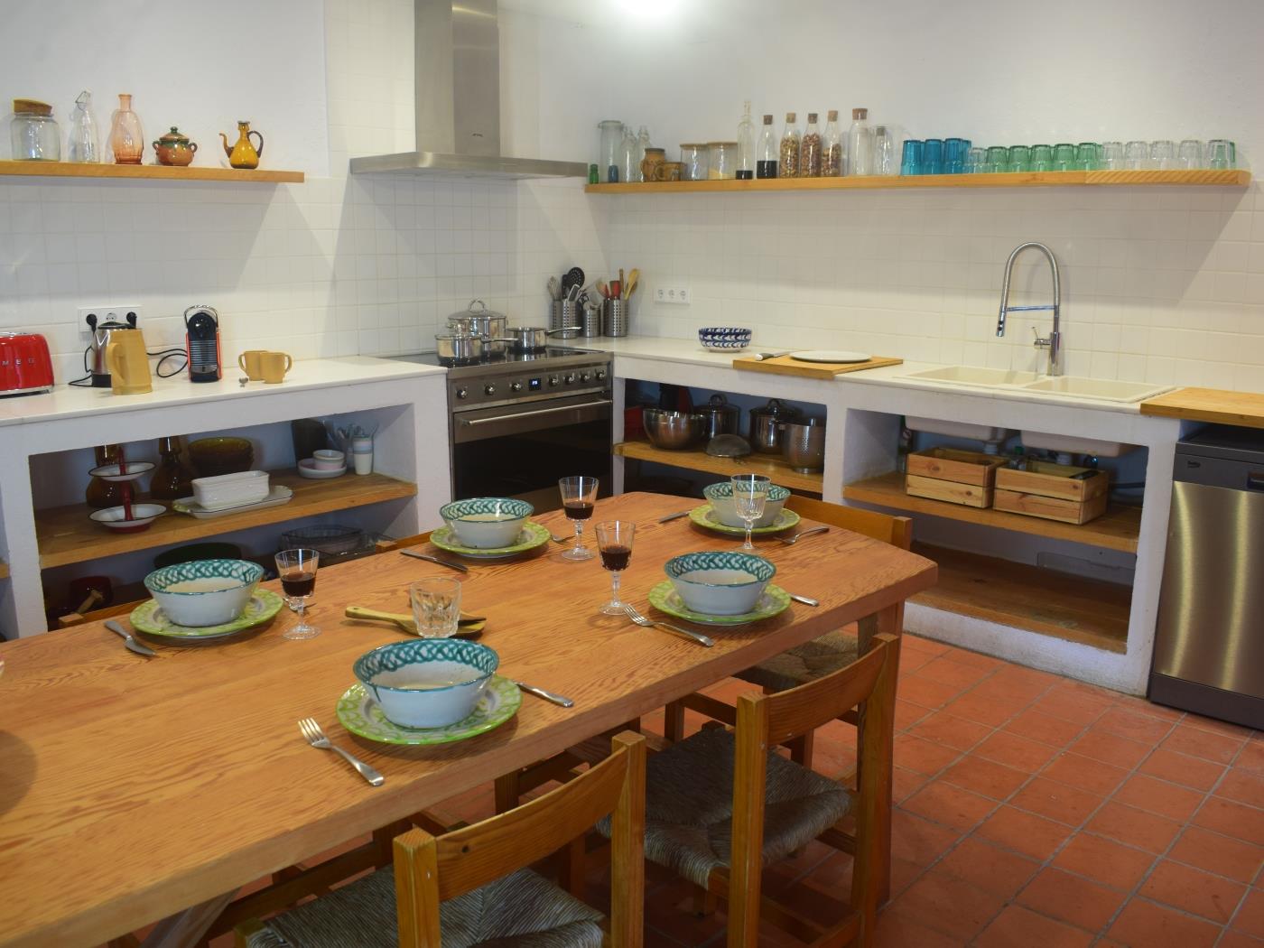 Cuisine entièrement équipée location Begur